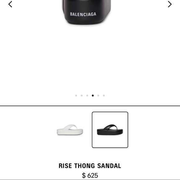 Hello! Feast your eyes on these slightly worn rise thong sandals! - Picture 5 of 5